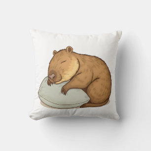 sleeping Capybara Sleepybara Cushion