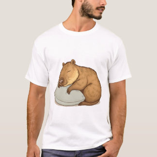 sleeping Capybara Sleepybara T-Shirt
