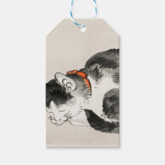 Sleeping Cat Gift Tags