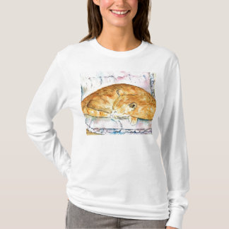Sleeping Cat Long-Sleeve T-Shirt