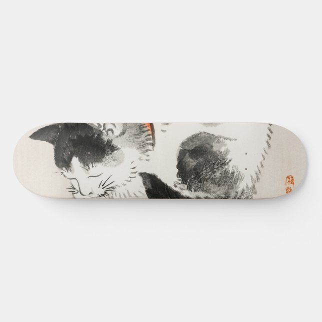 Sleeping Cat Skateboard (Horz)