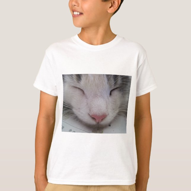 Sleeping Cat T-Shirt (Front)