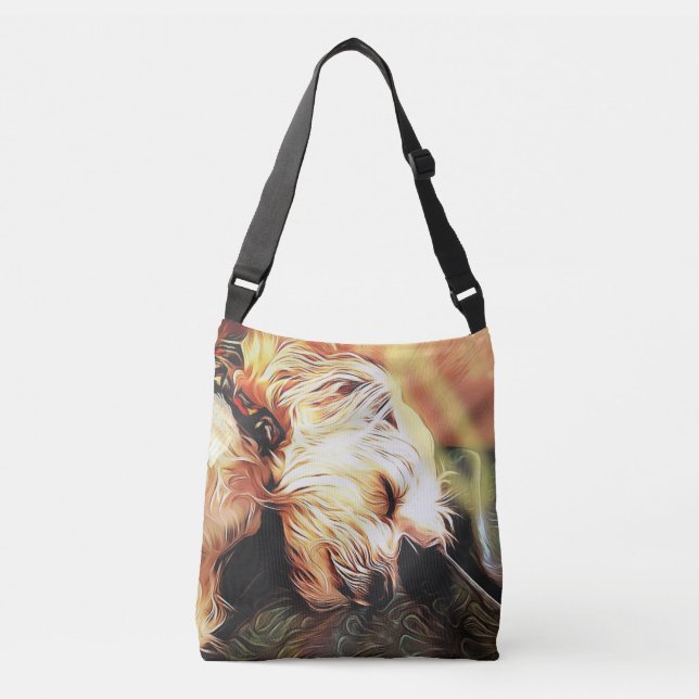 Sleeping Cherub All-Over-Print Bag (Front)