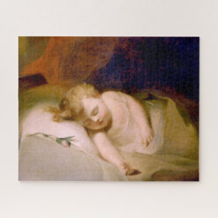 Sleeping Child (by Thomas Sully) Jigsaw Puzzle