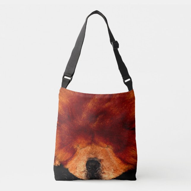Sleeping Chow Chow cbbcna Crossbody Bag (Front)
