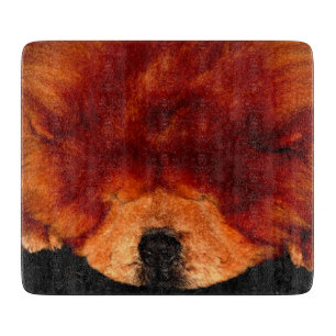 Sleeping Chow Chow cbcna Cutting Board