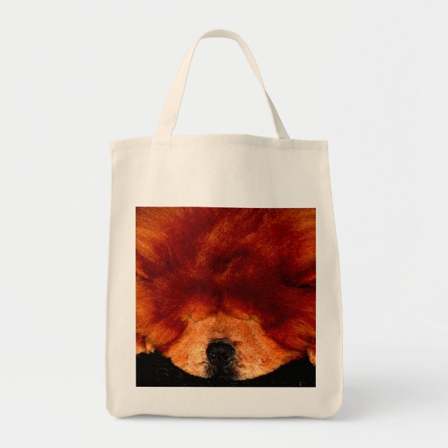 Sleeping Chow Chow gtcnm Tote Bag (Front)