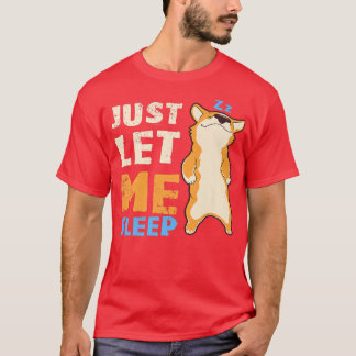 Sleeping Corgi Dog, Sleepshirt, Pajamas1375 T-Shirt