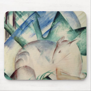 Sleeping Deer Mouse Pad