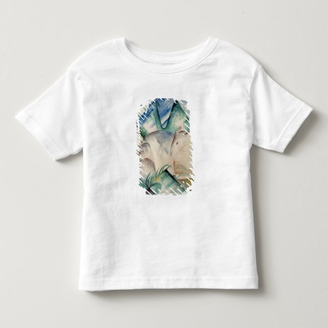 Sleeping Deer Toddler T-Shirt (Front)