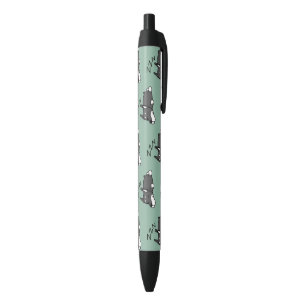 Sleeping Dobermann Animal Dog Lover ZZZ Pet Owner Black Ink Pen