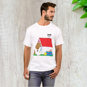 Sleeping Dog In A Dog House T-Shirt