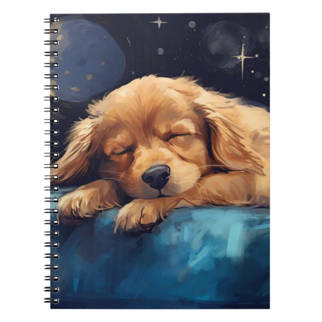 Sleeping Dog Notebook (Front)