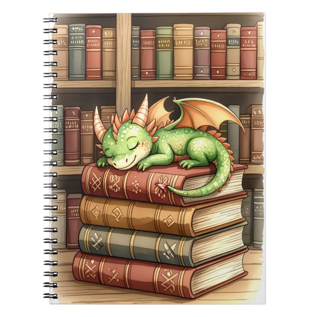 Sleeping Dragon Library Notebook (Front)