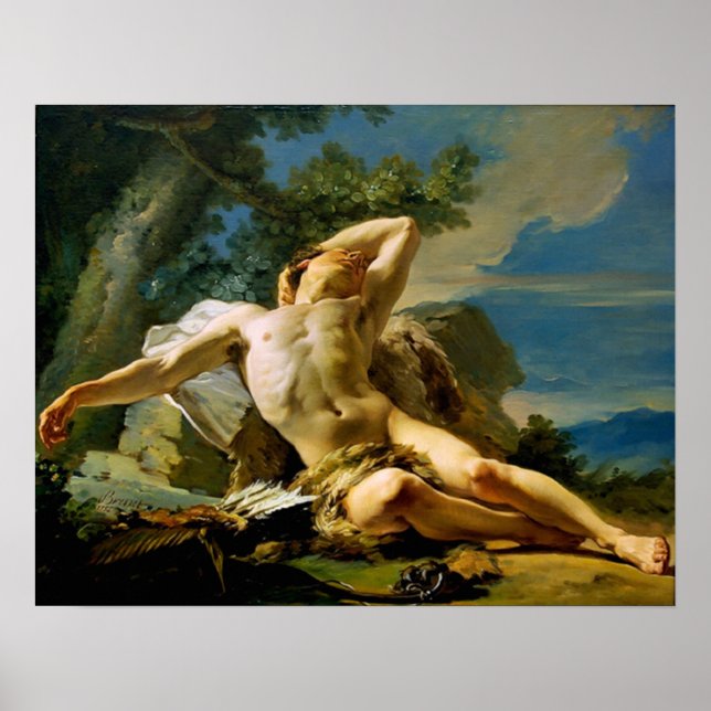 Sleeping Endymion Poster (Front)