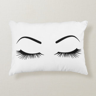 Sleeping Eyes Decorative Cushion