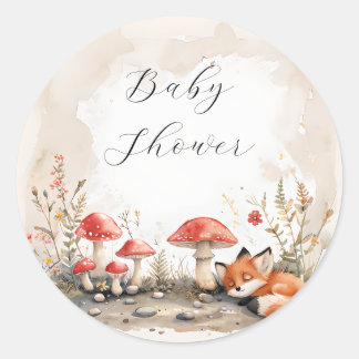 Sleeping Fox Envelope Seals