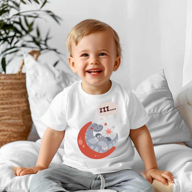 Sleeping funny kids dragon  baby T-Shirt (Creator Uploaded)