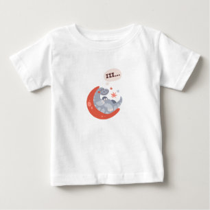 Sleeping funny kids dragon baby T-Shirt