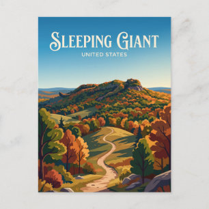 Sleeping Giant State Park Connecticut Postcard