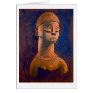 Sleeping Goddess greeting card