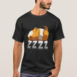 Sleeping Guinea Pig For A Guinea Pig Breeder T-Shirt