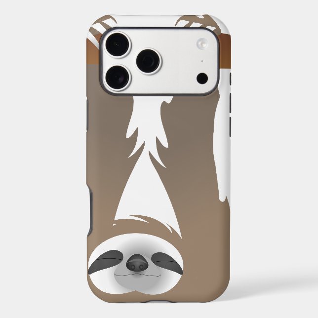 Sleeping Hanging Brown Sloth (Back)