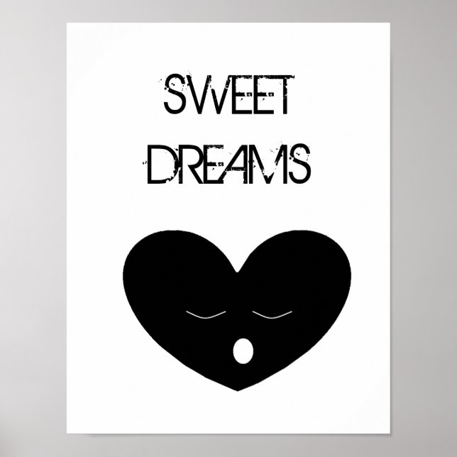 Sleeping Heart Sweet Dreams Poster (Front)