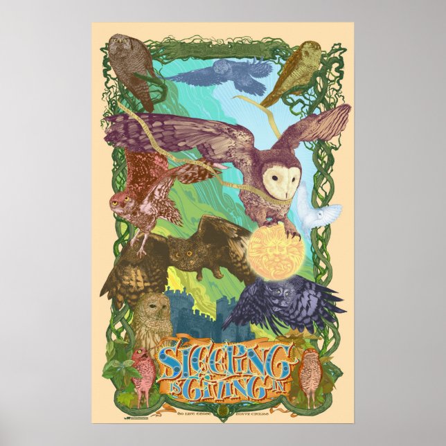 "SLEEPING is GIVING In" Poster (Front)