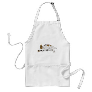 Sleeping Jack Russell Standard Apron
