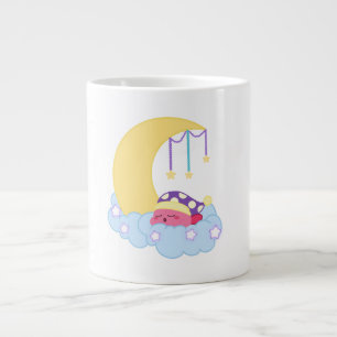 Sleeping Kirby Large Coffee Mug