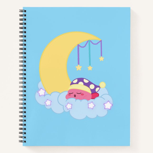 Sleeping Kirby Notebook ☾ (Front)