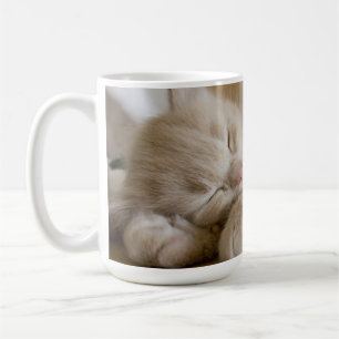 Sleeping Kitten Coffee Mug