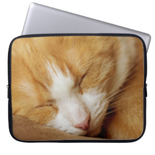 Sleeping Kitten Laptop Sleeve