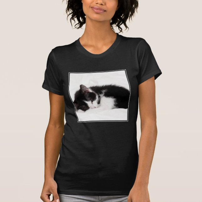 Sleeping Kitten T-Shirt (Front)