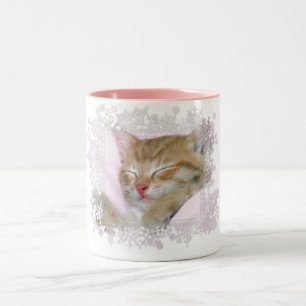 Sleeping Kitten Tag 1 - Coffee/Tea/Cocoa Mug