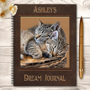 Sleeping Kittens Cute Dream Journal