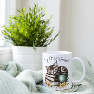 Sleeping Kitty Precious Kitty Coffee Mug