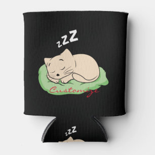 Sleeping Kitty Thunder_Cove Can Cooler