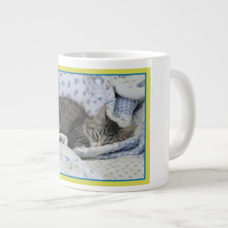 Sleeping Kltty Large Coffee Mug
