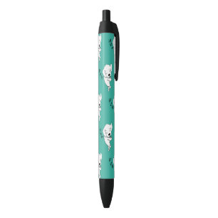 Sleeping Labrador Retriever Dog Lover ZZZ Black Ink Pen