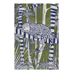 Sleeping Leopard Poster