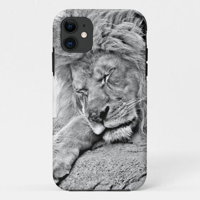 Sleeping Lion iPhone 5 Case (Back)