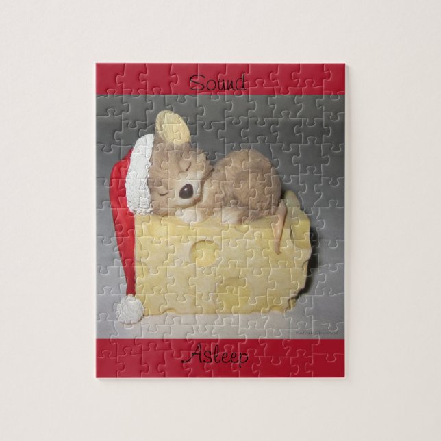 Sleeping Mouse Jigsaw Puzzle (Vertical)