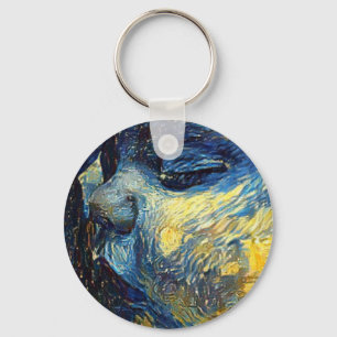 sleeping new world, in the arms of love. key ring