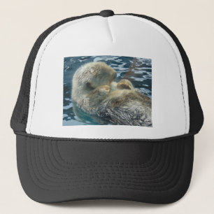 Sleeping Otter Trucker Hat
