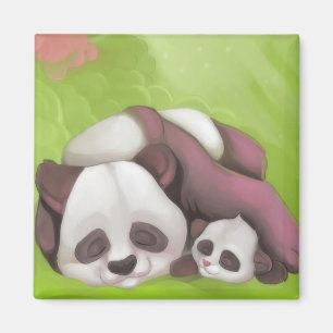 Sleeping Panda Magnet