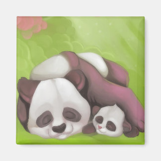 Sleeping Panda Magnet