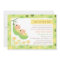 Sleeping Peas in a Pod Twin Baby Shower Invites