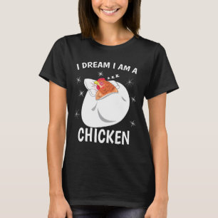 Sleeping Pj Pajama Top I Dream I Am A Chicken